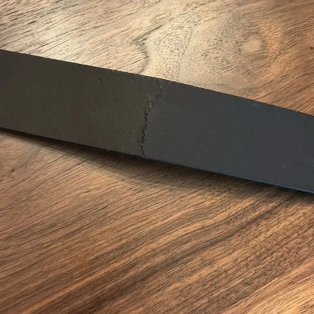 Rare Fender Dark Brown Leather Belt with Removable Buckle -38